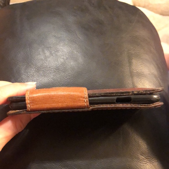 Patricia Nash Genuine leather phone case wallet fits iPhone 8 - Picture 5 of 5